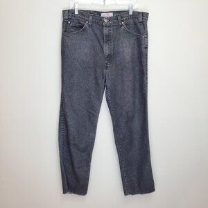 Levi's Flex Denim straight leg washed black jeans